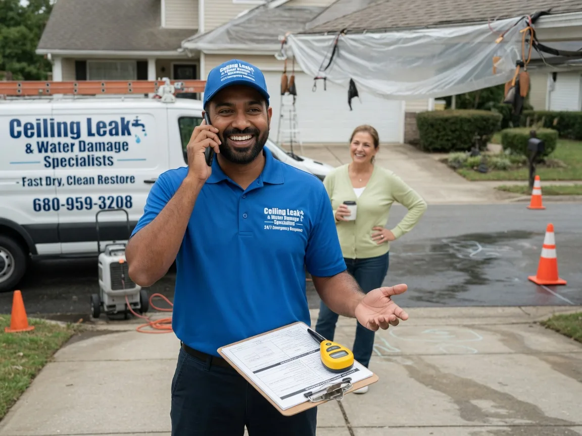 Ceiling Leak Cleanup New Raymer, CO FAQs